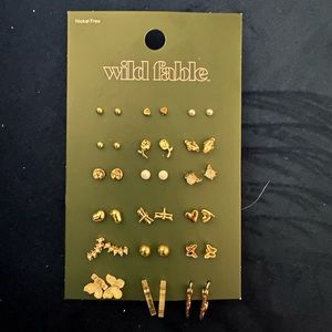 Brand new Wild Fable earrings set